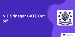 GATE CCMT Cut Off for NIT Srinagar